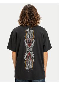 DC Shoes T-Shirt Burn Out EDYZT04356 Czarny Regular Fit. Kolor: czarny. Materiał: bawełna #2