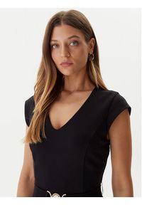 Guess Sukienka koktajlowa W5BK21 KCMU2 Czarny Slim Fit. Kolor: czarny. Materiał: syntetyk. Styl: wizytowy #4