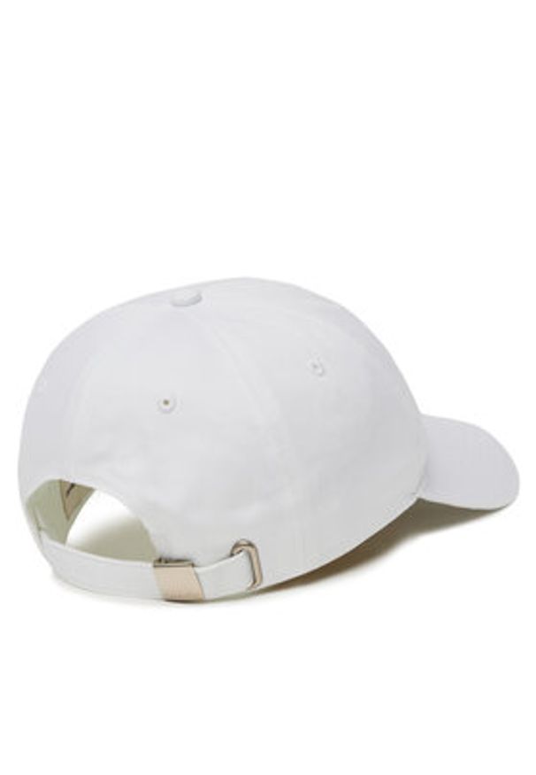 Calvin Klein Czapka z daszkiem Logo Embroidery LV04D5003G Biały. Kolor: biały. Materiał: bawełna