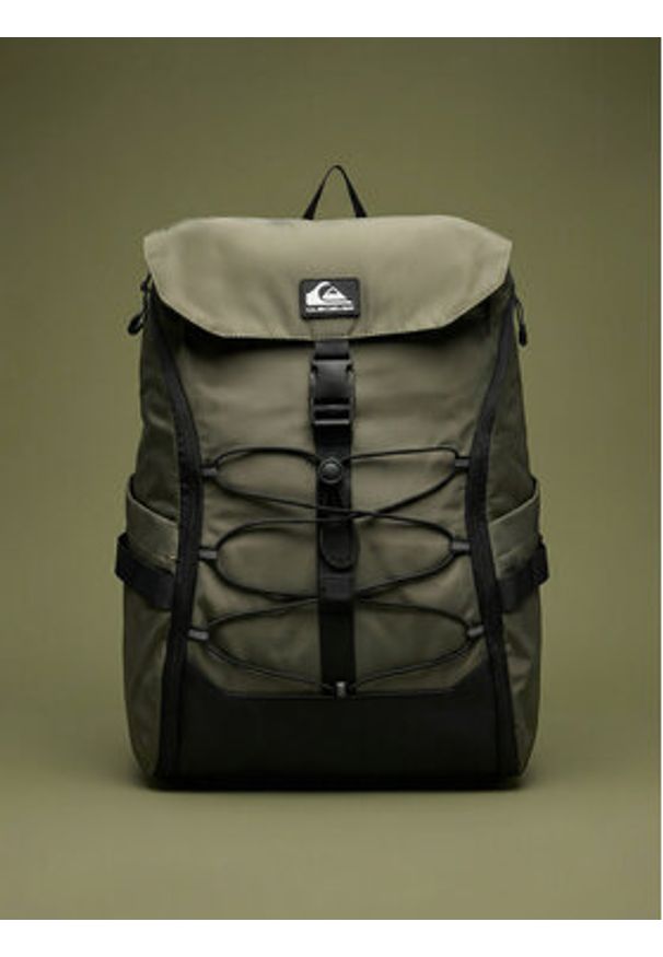 Quiksilver Plecak C-QUIC-KL-001-08 Khaki. Kolor: brązowy. Materiał: materiał