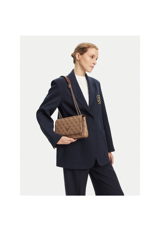 Torebka Guess. Kolor: brązowy