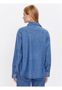 Levi's® Koszula jeansowa Donovan Western A5974-0008 Niebieski Relaxed Fit. Kolor: niebieski. Materiał: jeans, bawełna #5