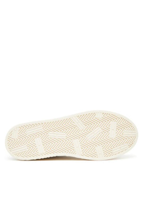 Tommy Jeans Sneakersy Tjw Logo Outsole Sneaker Ess EN0EN02703 Écru. Kolor: kremowy. Materiał: skóra