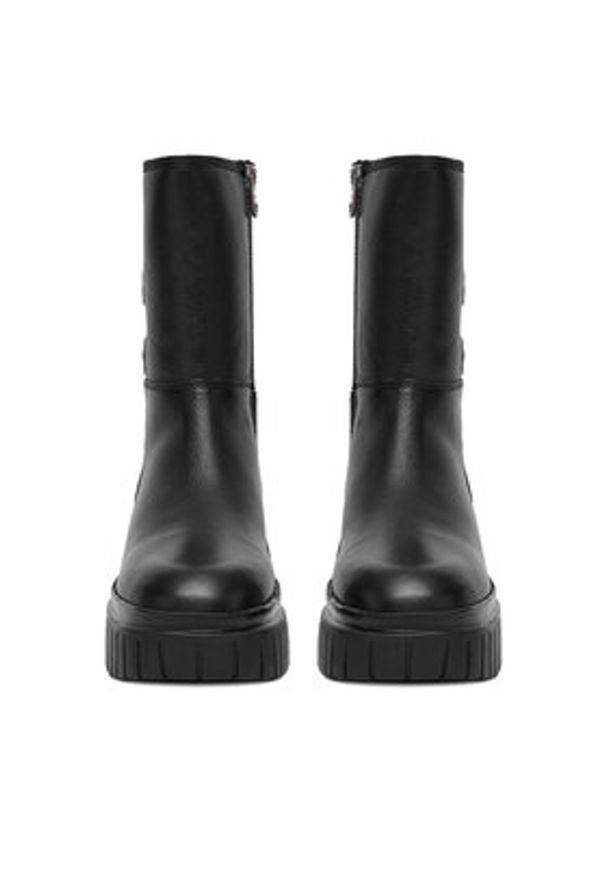 G-Star RAW - G-Star Raw Botki CEO-WI33-CS555-KIWI-13 Czarny. Kolor: czarny. Materiał: skóra