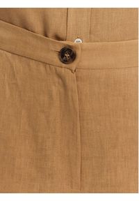 Marella Kuloty Silvana 2515131022 Beżowy Regular Fit. Kolor: beżowy. Materiał: len #5