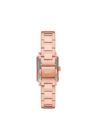 DKNY Zegarek City Rivet NY6663 Różowe złoto. Kolor: wielokolorowy, różowy, złoty #5