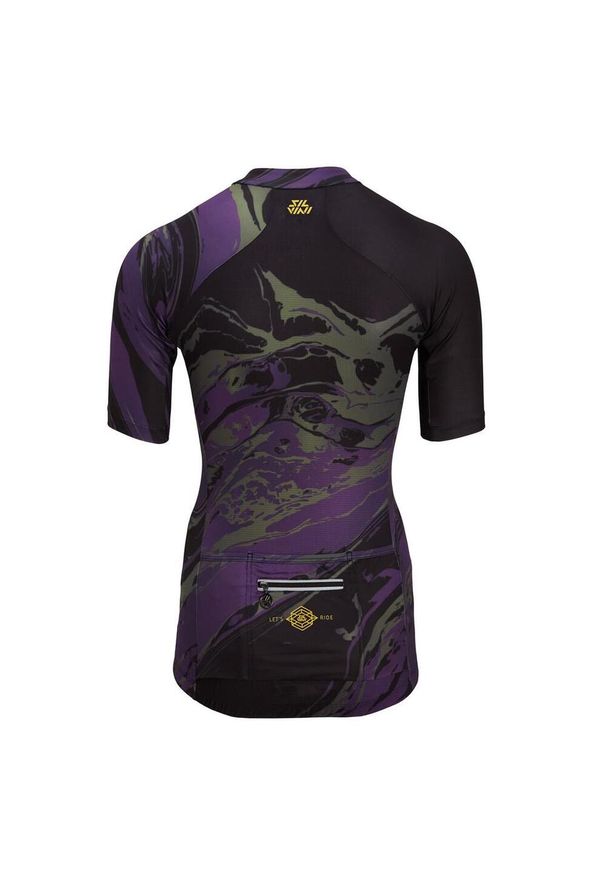 Silvini - Koszulka rowerowa damska SILVINI Catirina. Kolor: czarny, różowy, wielokolorowy. Sport: kolarstwo