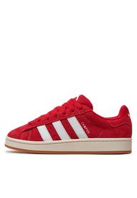 Adidas - adidas Sneakersy Campus 00s H03474 Czerwony. Kolor: czerwony. Materiał: skóra, zamsz. Model: Adidas Campus #9