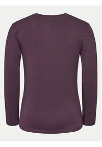 Emporio Armani Underwear Longsleeve 111023 4F715 05093 Fioletowy Slim Fit. Kolor: fioletowy. Materiał: bawełna. Długość rękawa: długi rękaw #3