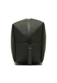 Rains Kosmetyczka Wash Bag Small W3 15580 Zielony. Kolor: zielony. Materiał: materiał