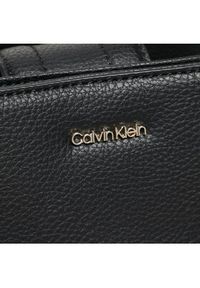 Calvin Klein Torebka Ck Elevated Tote Md K60K610170 Czarny. Kolor: czarny. Materiał: skórzane