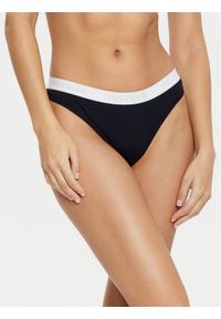 TOMMY HILFIGER - Tommy Hilfiger Stringi UW0UW05539 Granatowy. Kolor: niebieski. Materiał: bawełna, syntetyk #1