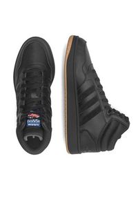 Adidas - adidas Sneakersy HOOPS 3.0 MID GY4745 Czarny. Kolor: czarny. Materiał: materiał #6