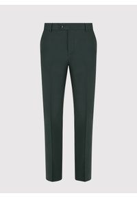 Pako Lorente - PAKO LORENTE – Spodnie garniturowe w kolorze zielonym. Kolor: zielony. Materiał: poliester, elastan, wiskoza. Styl: elegancki #8