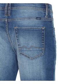 Blend Szorty jeansowe 20713326 Niebieski Slim Fit. Kolor: niebieski. Materiał: bawełna