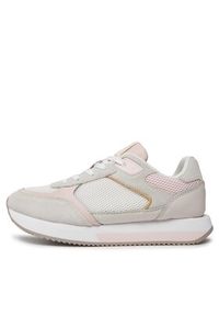 TOMMY HILFIGER - Tommy Hilfiger Sneakersy Essential Elevated Runner FW0FW07700 Szary. Kolor: szary. Materiał: zamsz, skóra #5