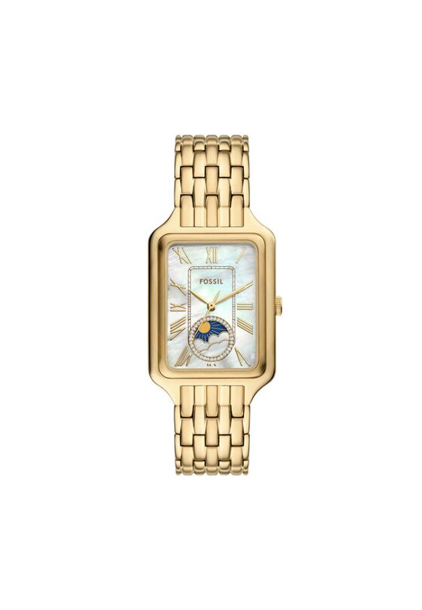 Fossil Zegarek Raquel ES5398 Złoty. Kolor: złoty