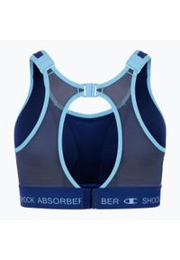Biustonosz treningowy Shock Absorber Ultimate Run Bra Padded. Kolor: niebieski. Sport: bieganie