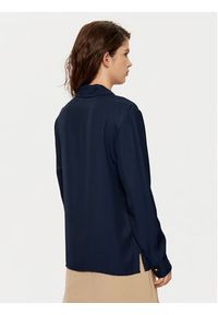 TOMMY HILFIGER - Tommy Hilfiger Koszula WW0WW44045 Granatowy Regular Fit. Kolor: niebieski. Materiał: wiskoza #3