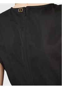 TwinSet - TWINSET Sukienka koktajlowa 231TP2721 Czarny Regular Fit. Kolor: czarny. Materiał: syntetyk. Styl: wizytowy #2