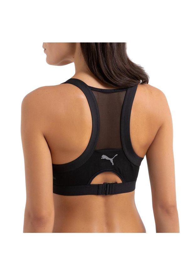 Biustonosz stanik sportowy Puma Drycell. Kolor: czarny. Sport: fitness