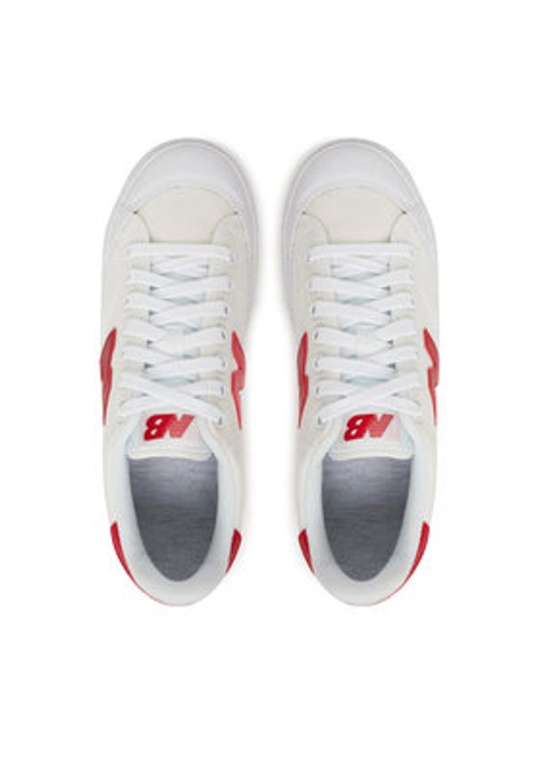 New Balance Trampki BB100CRD Biały. Kolor: biały. Materiał: materiał