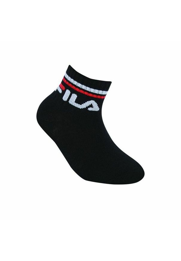 Skarpety Fila Fila Quarter Plain N Czarny. Kolor: czarny. Sport: outdoor
