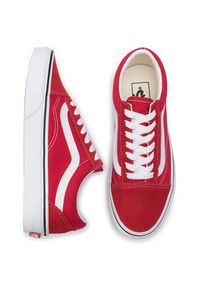 Vans Tenisówki Old Skool VN0A4BV5JV61 Czerwony. Kolor: czerwony. Materiał: zamsz, skóra #9