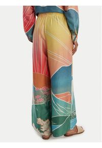 Maaji Spodnie materiałowe Sakura Scenery Ophelia PT1836CPA007 Żółty Relaxed Fit. Kolor: żółty. Materiał: wiskoza #5