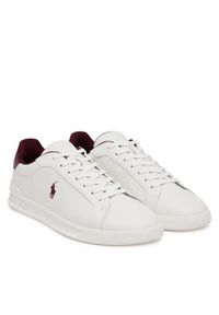 Polo Ralph Lauren Sneakersy 809968172003 Biały. Kolor: biały. Materiał: skóra