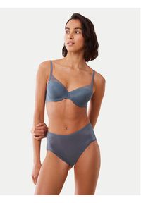 Triumph Biustonosz z fiszbiną Signature Sheer WHP EX 10215948 Niebieski. Kolor: niebieski. Materiał: syntetyk #4