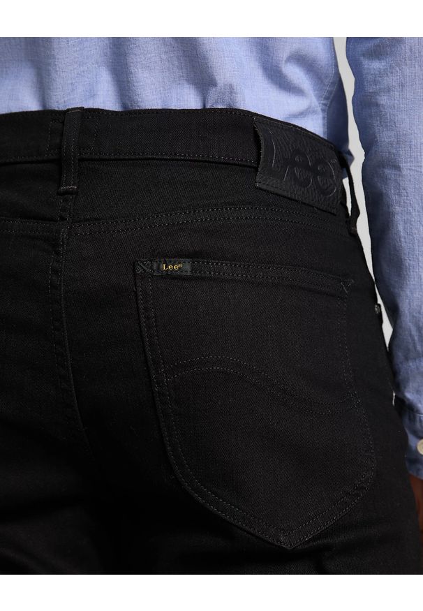 Lee - LEE WEST MĘSKIE SPODNIE JEANSOWE CLEAN BLACK L70WHFAE 112118744