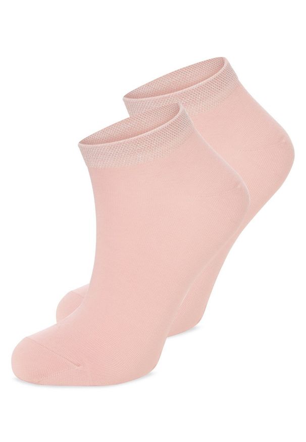 Calvin Klein Damskie skarpetki do trampek w 2-paku Kobiety Modal różowy jednolity, 39-42. Kolor: różowy. Wzór: jednolity
