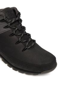 Timberland Trekkingi Euro Sprint Mid A1KAC Czarny. Kolor: czarny. Materiał: zamsz, skóra. Sport: bieganie, turystyka piesza #5