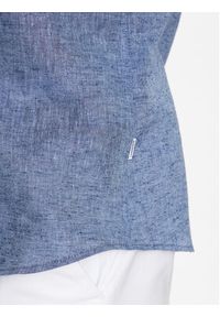 Lindbergh Koszula 30-203345A Niebieski Slim Fit. Kolor: niebieski. Materiał: bawełna