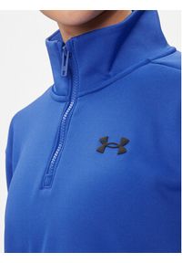 Under Armour Bluza Armour Fleece Qz 1373058 Niebieski Loose Fit. Kolor: niebieski. Materiał: syntetyk #4