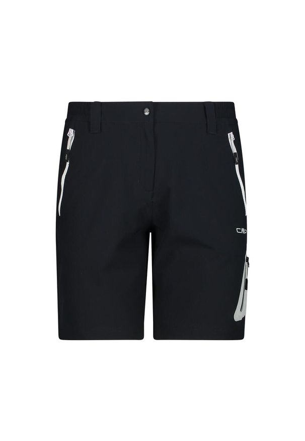 Bermudy damskie turystyczne CMP 33T5486. Kolor: wielokolorowy, niebieski, szary, brązowy. Sport: turystyka piesza