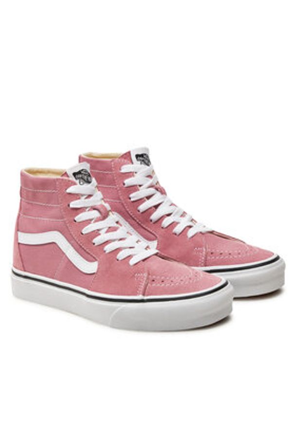 Vans Tenisówki Sk8-Hi Tapered VN0009QPC3S1 Różowy. Kolor: różowy. Materiał: zamsz, skóra