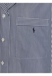 Polo Ralph Lauren Piżama 4P8010 Niebieski Relaxed Fit. Kolor: niebieski. Materiał: bawełna #8