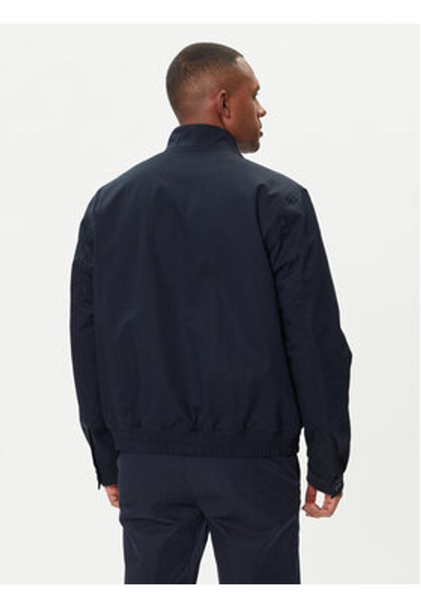 BOSS Kurtka przejściowa H Coiner 50543184 Granatowy Regular Fit. Kolor: niebieski. Materiał: bawełna