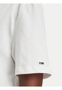 Tommy Jeans T-Shirt Novelty DW0DW23159 Biały Relaxed Fit. Kolor: biały. Materiał: bawełna #2
