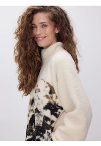 Reserved - Bluza ze sztucznego baranka - wielobarwny #1