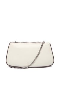 Calvin Klein Torebka Ck Convertible Chain Small Bag LV04F3172G Biały. Kolor: biały. Materiał: skórzane #2