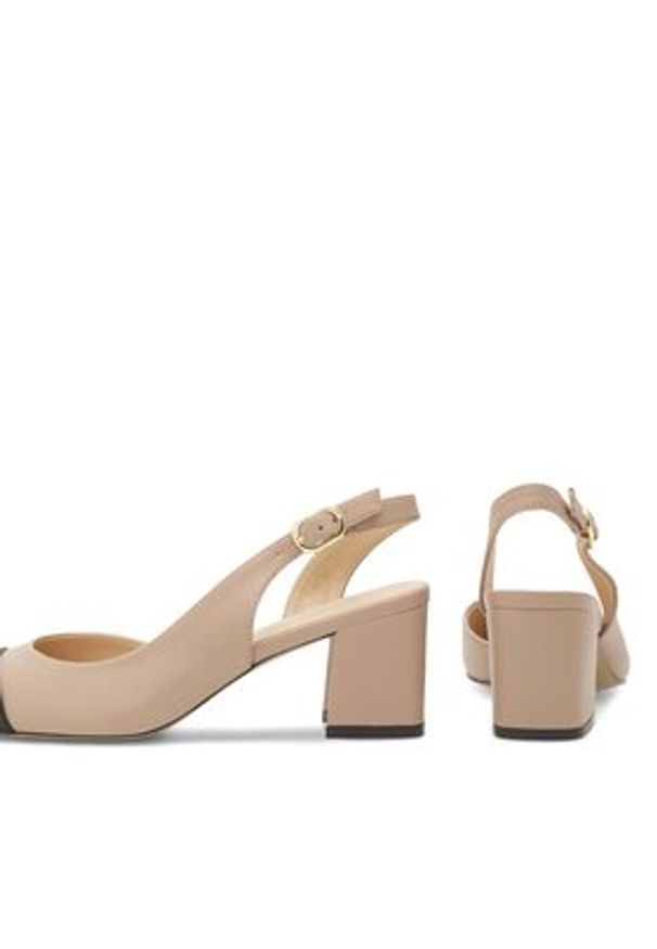 Clara Barson Czółenka Rachelle WYL3262-3 Beżowy. Kolor: beżowy. Materiał: syntetyk