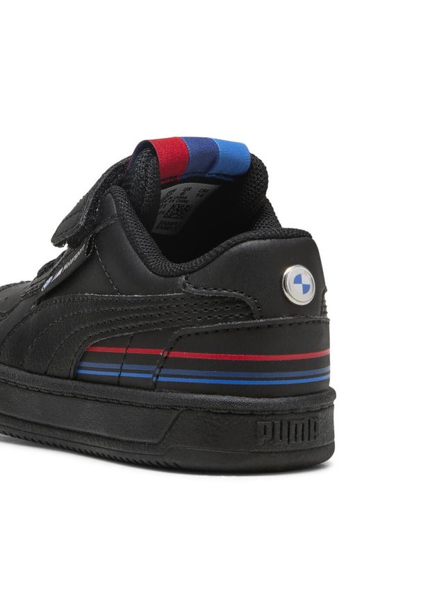 Puma - Sneakersy dla małych dzieci BMW M Motorsport Caven 2.0 PUMA Black Pro Blue. Okazja: na co dzień. Kolor: czarny, niebieski, wielokolorowy. Sezon: lato. Sport: koszykówka