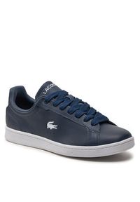 Lacoste Sneakersy Carnaby Pro Leather 747SMA0043 Granatowy. Kolor: niebieski #3