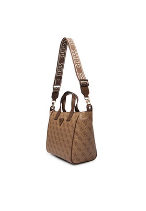 Guess Torebka Follie Travel TWLB96 76019 Beżowy. Kolor: beżowy. Materiał: skórzane