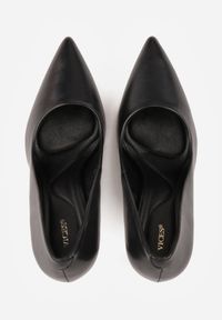 Born2be - Czarne Klasyczne Szpilki VICES o Gładkim Wykończeniu Selimya. Okazja: na co dzień, na ślub cywilny, do pracy, na wesele. Kolor: czarny. Materiał: jeans. Wzór: gładki. Obcas: na szpilce. Styl: klasyczny #6