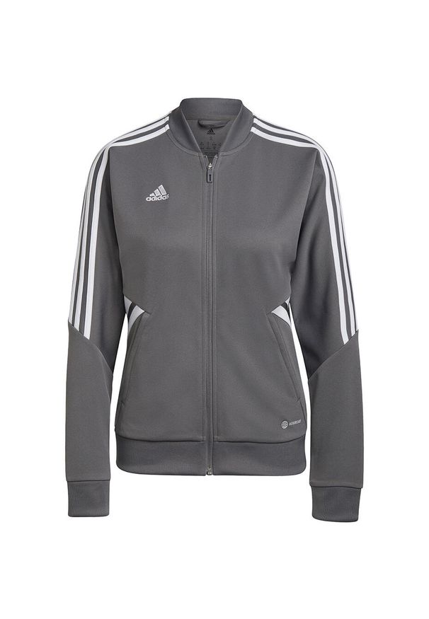 Adidas - Bluza damska adidas Condivo 22 Track Jacket Full Zip. Kolor: biały, wielokolorowy, szary