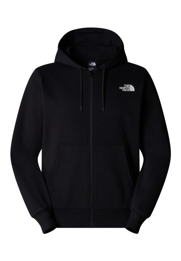 Bluza turystyczna męska The North Face M Simple Dome Full Zip. Kolor: czarny. Styl: sportowy. Sport: turystyka piesza
